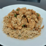 Keto Protein Salted Egg Chicken Noodles ala Anti-Carb Kitchen